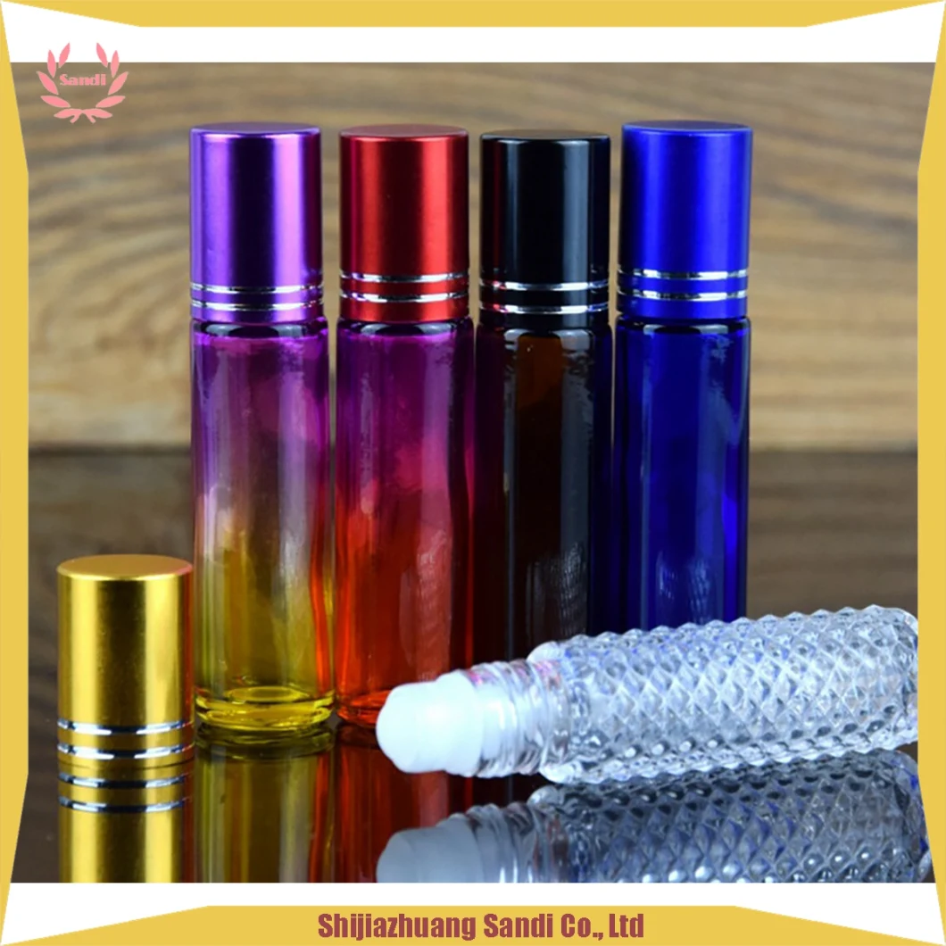 10ml Glass Roll on Bottle-Cosmetic Perfume Roller Bottle-Essential Oil Bottle