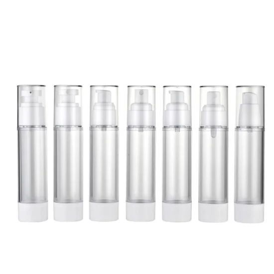 Custom Pink Airless Face Cream Pumps Serum Airless Eyes Gel Bottle for Cosmetic Packaging